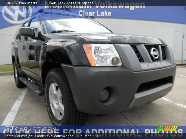 2007 Nissan Xterra SE in Super Black