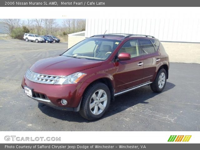 2006 Nissan Murano SL AWD in Merlot Pearl