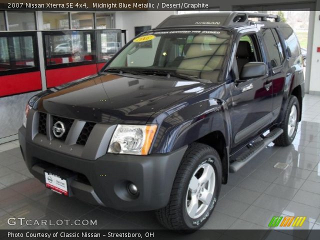 2007 Nissan Xterra SE 4x4 in Midnight Blue Metallic
