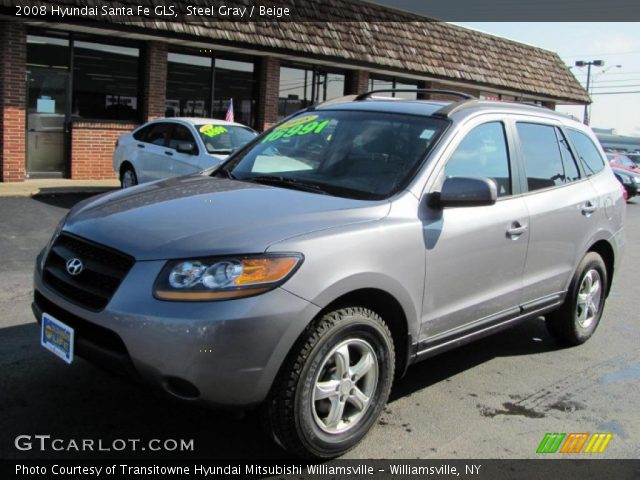 2008 Hyundai Santa Fe GLS in Steel Gray