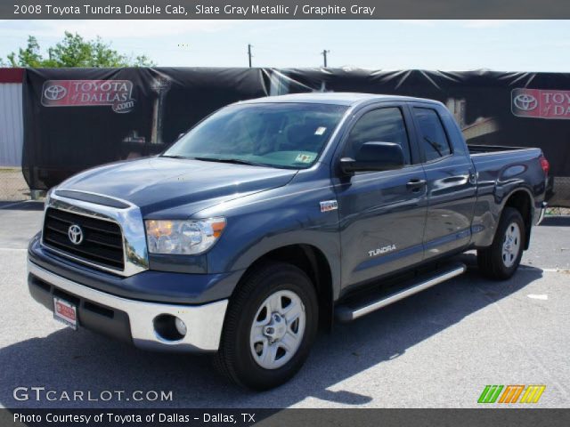 2008 Toyota Tundra Double Cab in Slate Gray Metallic