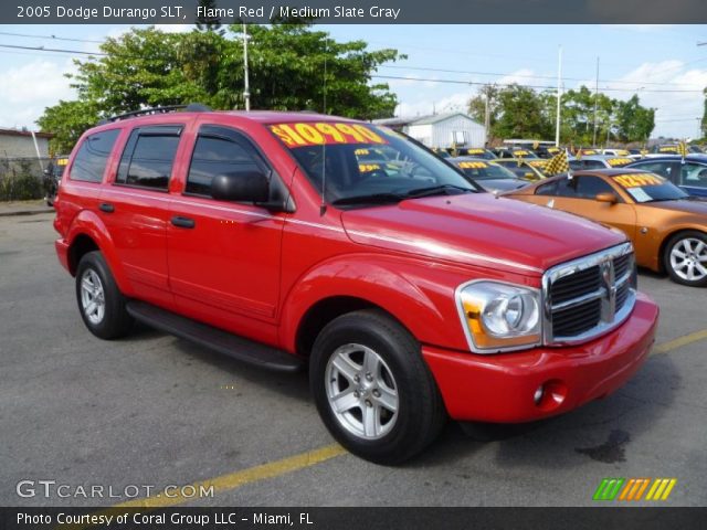 2005 Dodge Durango SLT in Flame Red