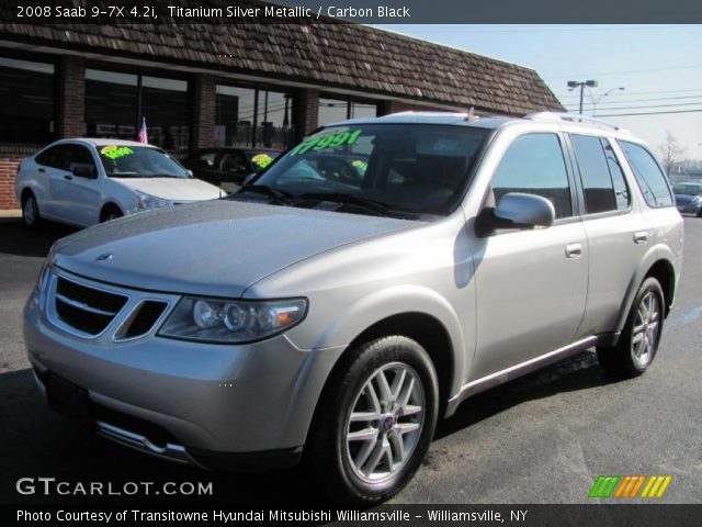 2008 Saab 9-7X 4.2i in Titanium Silver Metallic