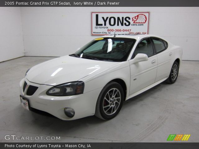 2005 Pontiac Grand Prix GTP Sedan in Ivory White