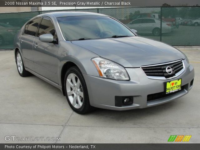 2008 Nissan Maxima 3.5 SE in Precision Gray Metallic