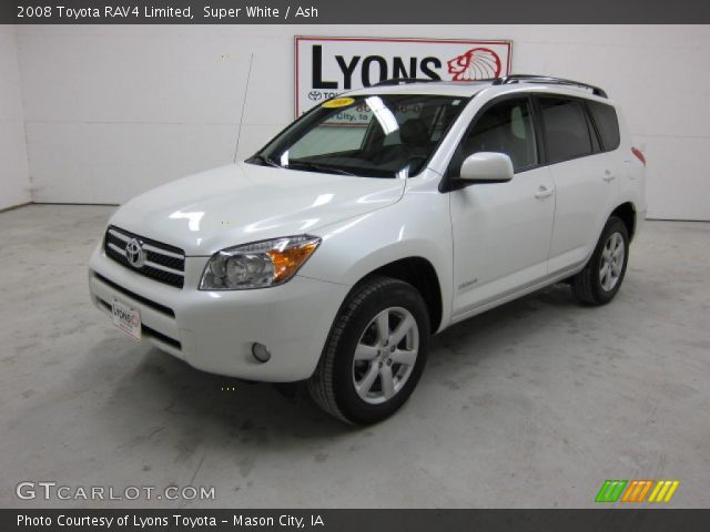 2008 Toyota RAV4 Limited in Super White