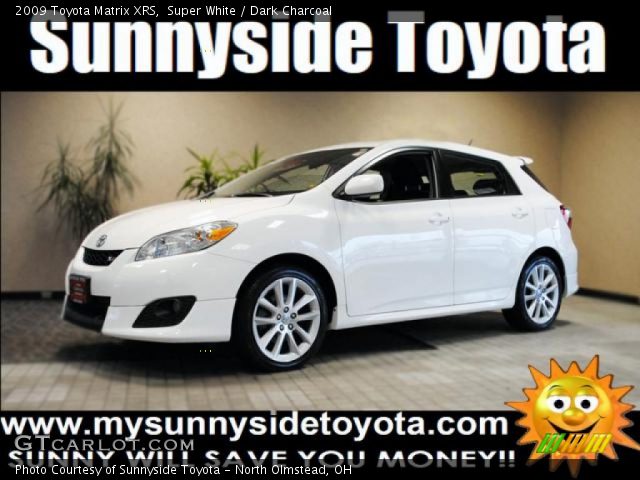 2009 Toyota Matrix XRS in Super White