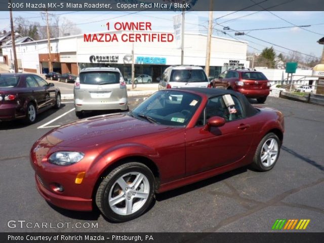 2006 Mazda MX-5 Miata Roadster in Copper Red Mica