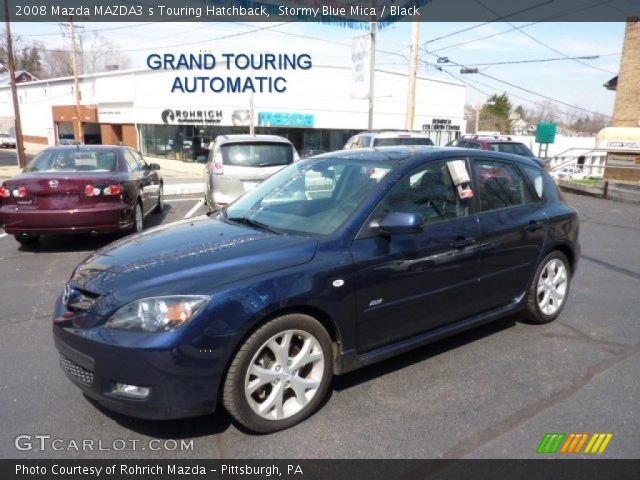 2008 Mazda MAZDA3 s Touring Hatchback in Stormy Blue Mica
