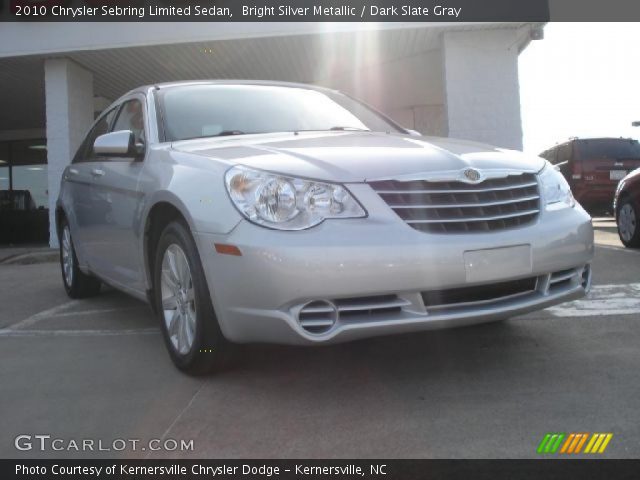 2010 Chrysler Sebring Limited Sedan in Bright Silver Metallic