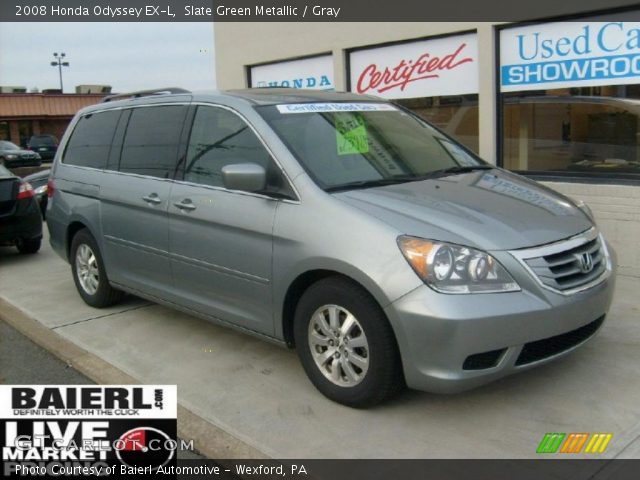 2008 Honda Odyssey EX-L in Slate Green Metallic