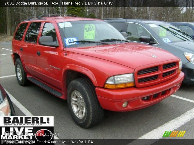 2001 Dodge Durango SLT 4x4 in Flame Red