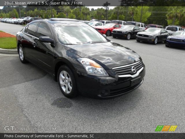 2008 Nissan Altima 2.5 S in Super Black