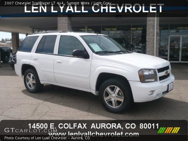 2007 Chevrolet TrailBlazer LT 4x4 in Summit White