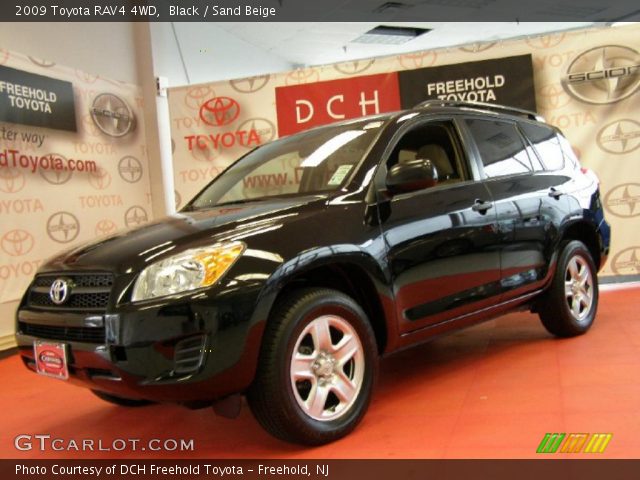 2009 Toyota RAV4 4WD in Black