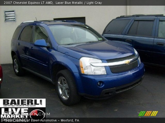 2007 Chevrolet Equinox LT AWD in Laser Blue Metallic