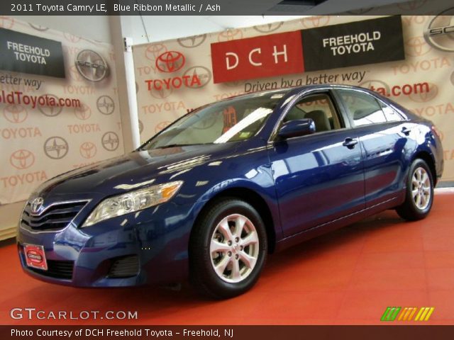 2011 Toyota Camry LE in Blue Ribbon Metallic