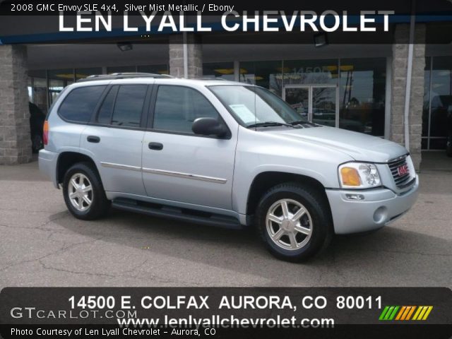 2008 GMC Envoy SLE 4x4 in Silver Mist Metallic