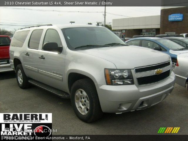 2010 Chevrolet Suburban LS 4x4 in Sheer Silver Metallic