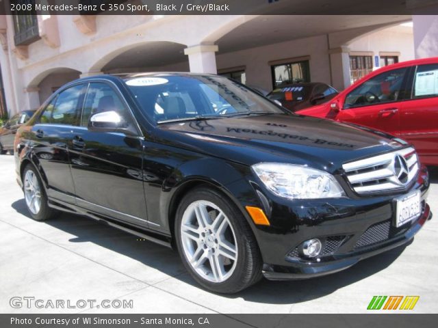 2008 Mercedes-Benz C 350 Sport in Black