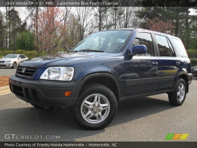 1999 Honda CR-V EX 4WD in Supermarine Blue Pearl