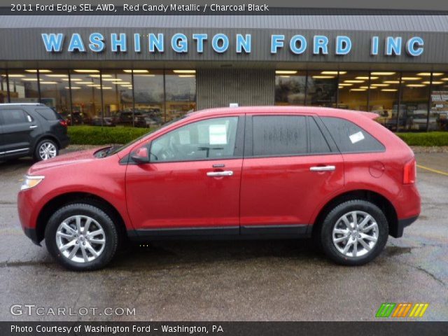 2011 Ford Edge SEL AWD in Red Candy Metallic