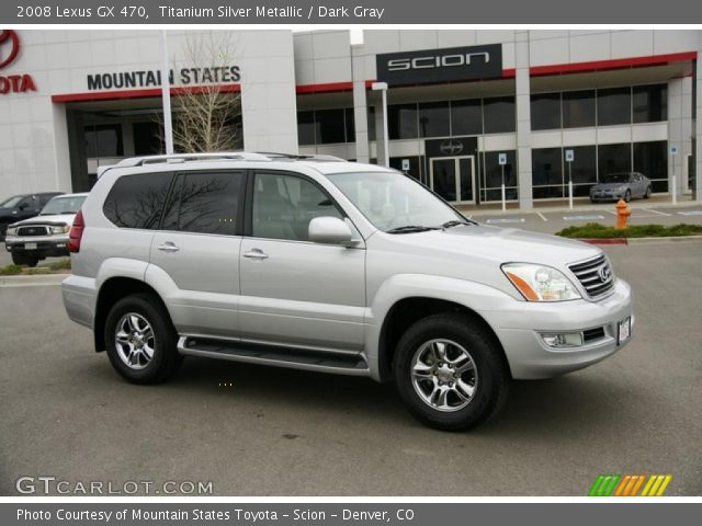 2008 Lexus GX 470 in Titanium Silver Metallic