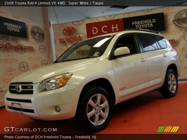 2008 Toyota RAV4 Limited V6 4WD in Super White