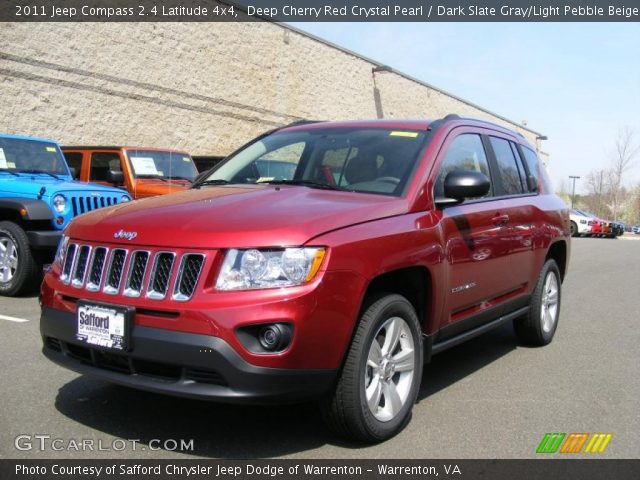 2011 Jeep Compass 2.4 Latitude 4x4 in Deep Cherry Red Crystal Pearl