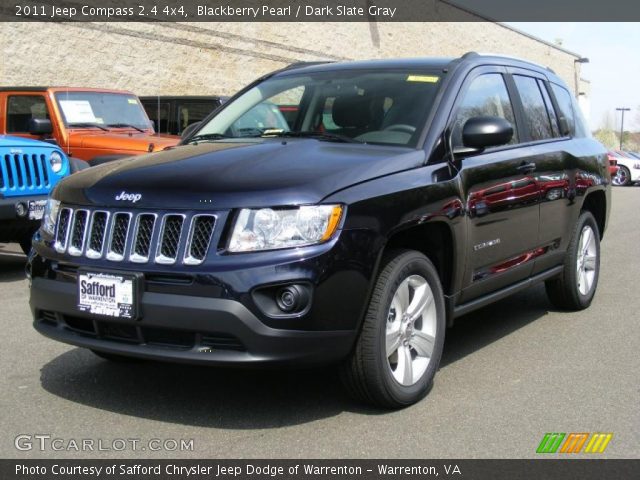 2011 Jeep Compass 2.4 4x4 in Blackberry Pearl