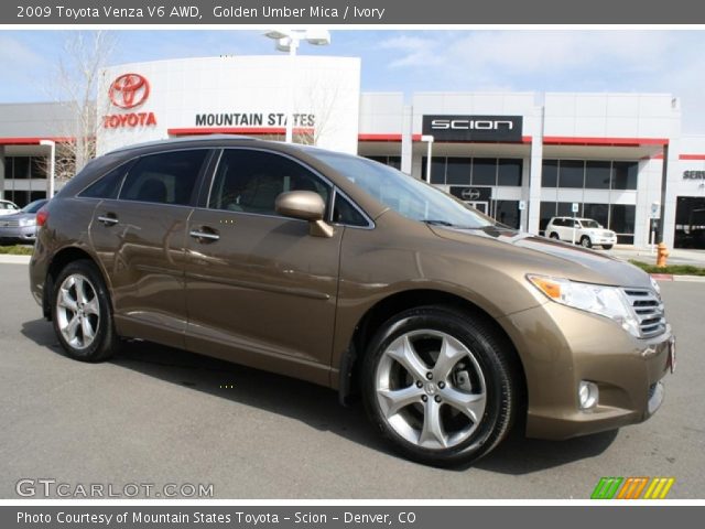 2009 Toyota Venza V6 AWD in Golden Umber Mica