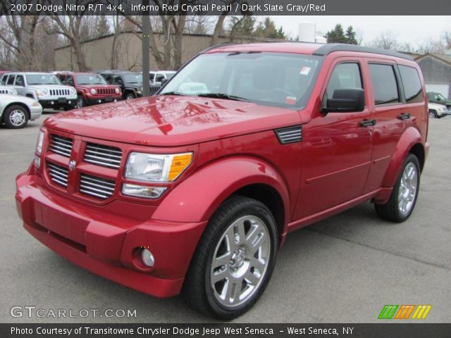 2007 Dodge Nitro R/T 4x4 in Inferno Red Crystal Pearl