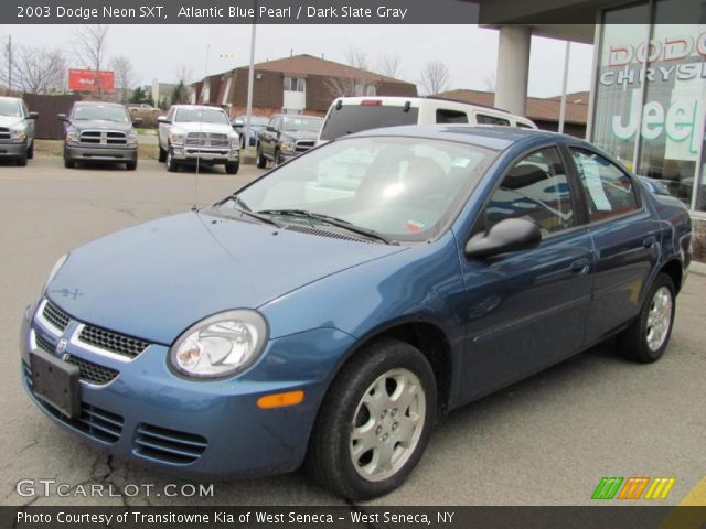 2003 Dodge Neon SXT in Atlantic Blue Pearl
