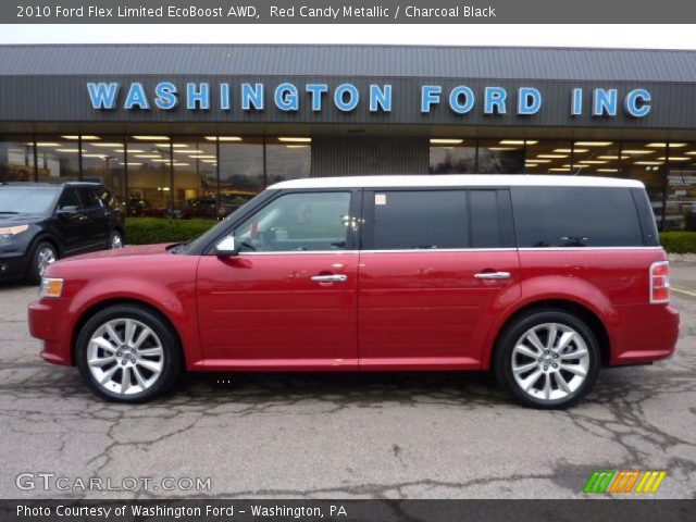 2010 Ford Flex Limited EcoBoost AWD in Red Candy Metallic