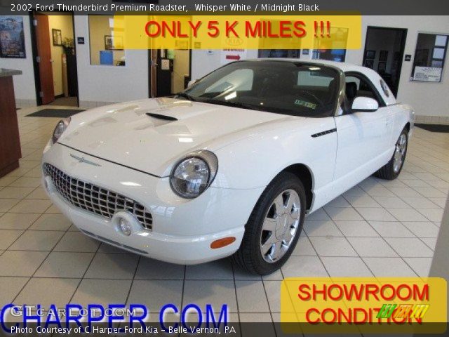 2002 Ford Thunderbird Premium Roadster in Whisper White