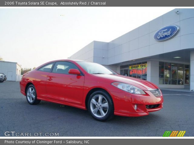 2006 Toyota Solara SE Coupe in Absolutely Red