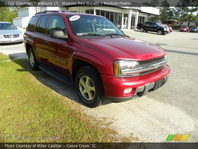 2003 Chevrolet TrailBlazer LT in Majestic Red Metallic