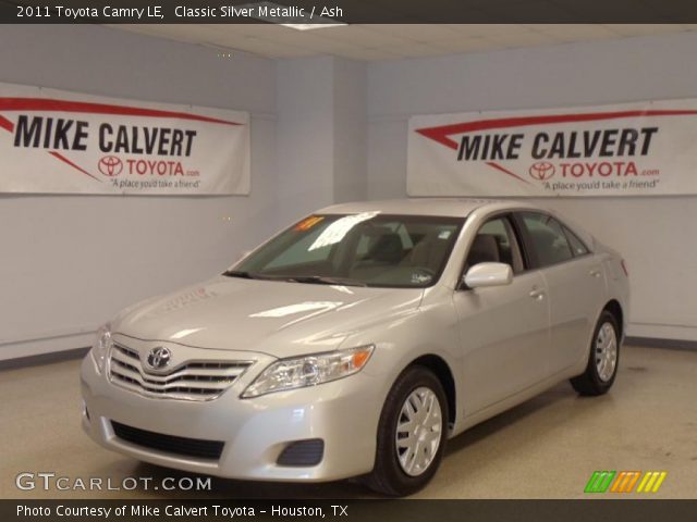 2011 Toyota Camry LE in Classic Silver Metallic