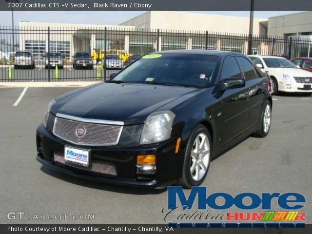 2007 Cadillac CTS -V Sedan in Black Raven