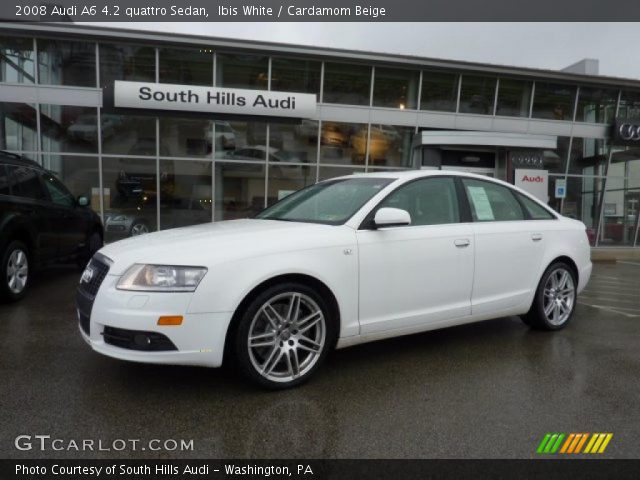 2008 Audi A6 4.2 quattro Sedan in Ibis White