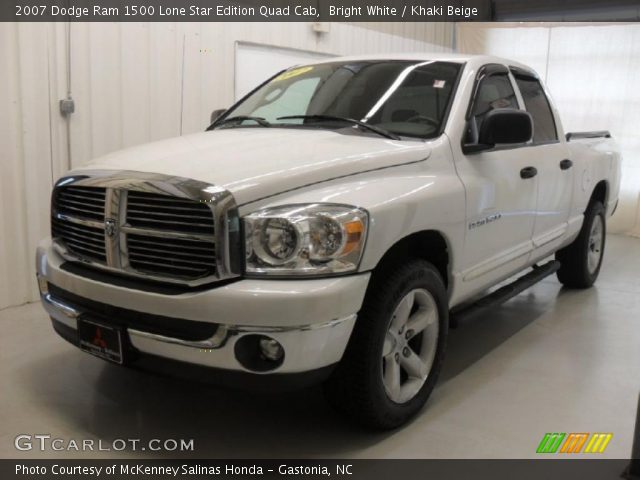 2007 Dodge Ram 1500 Lone Star Edition Quad Cab in Bright White