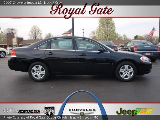 2007 Chevrolet Impala LS in Black