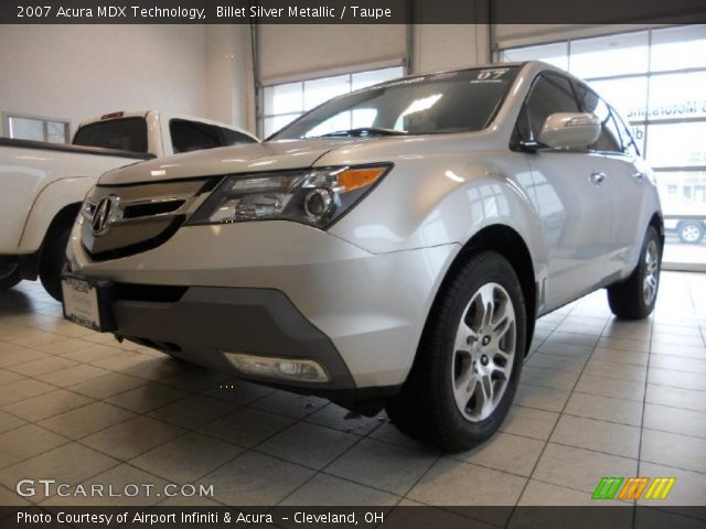 2007 Acura MDX Technology in Billet Silver Metallic