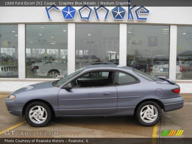 1999 Ford Escort ZX2 Coupe in Graphite Blue Metallic