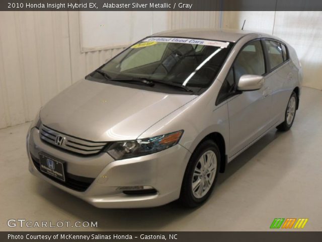 2010 Honda Insight Hybrid EX in Alabaster Silver Metallic