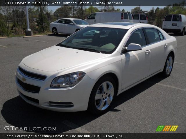 2011 Chevrolet Malibu LT in White Diamond Tricoat