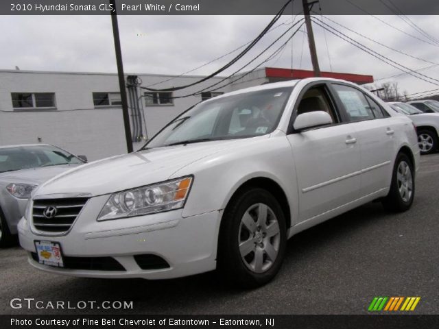 2010 Hyundai Sonata GLS in Pearl White