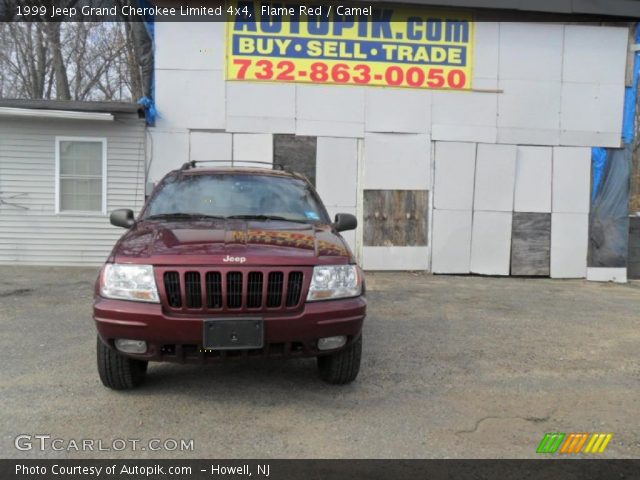 1999 Jeep Grand Cherokee Limited 4x4 in Flame Red
