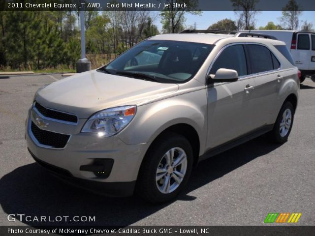 2011 Chevrolet Equinox LT AWD in Gold Mist Metallic