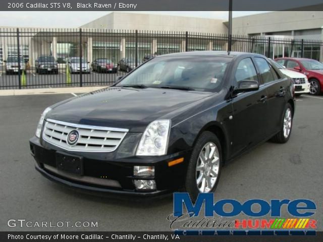 2006 Cadillac STS V8 in Black Raven